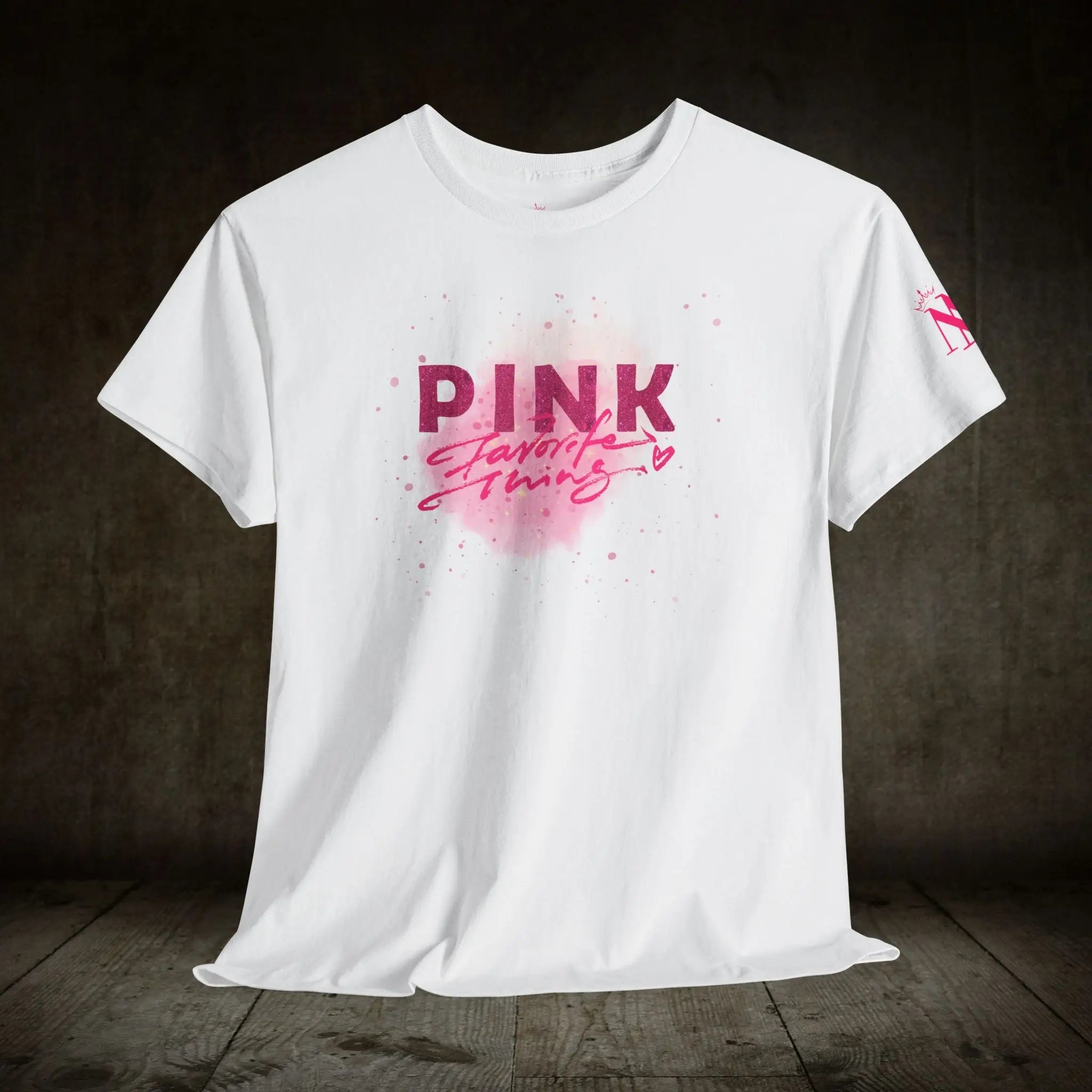 Pink Favorite Thing Adult T-Shirt Cum Tee | Live Bold & Comfortable