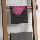 Pink Favorite Thing Black Mix & Match Soft Sex Towels | Flirty Lovers’ Gifts
