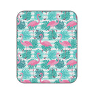 Pink Flamingo Hawaiian Shirt | Mix Match Fun-Flirty Lovers’ Water-Resistant Blankets