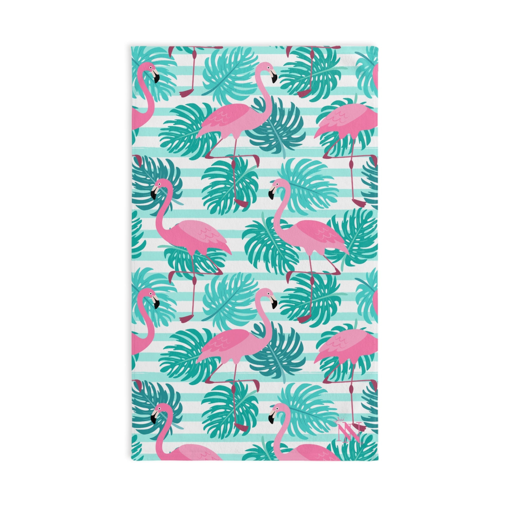 Pink Flamingo Hawaiian Shirt | Mix & Match Original Fun-Flirty Lovers’ Towels