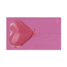 Pink Heart Balloon Bow 3D Print Soft Pink | Mix & Match Original Fun-Flirty Lovers’ Towels