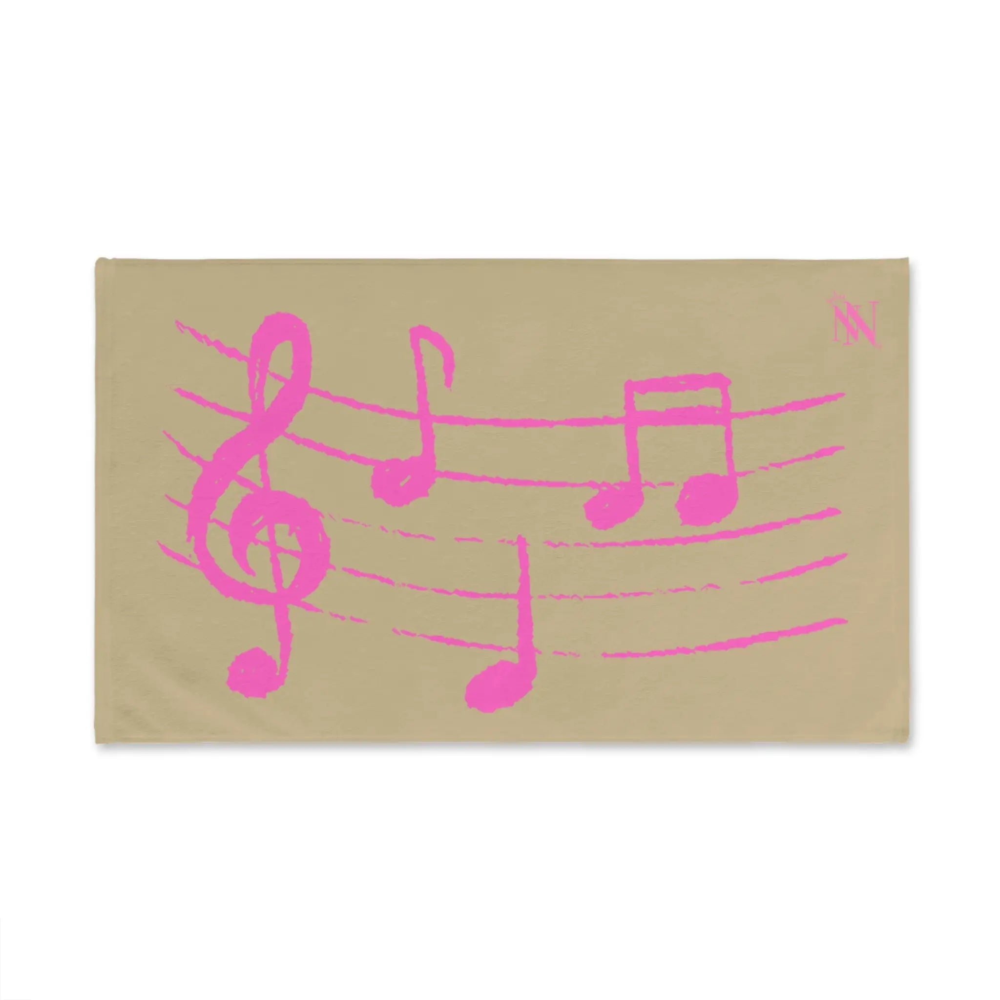 Pink Love Notes Gold | Mix & Match Original Fun-Flirty Lovers’ Towels