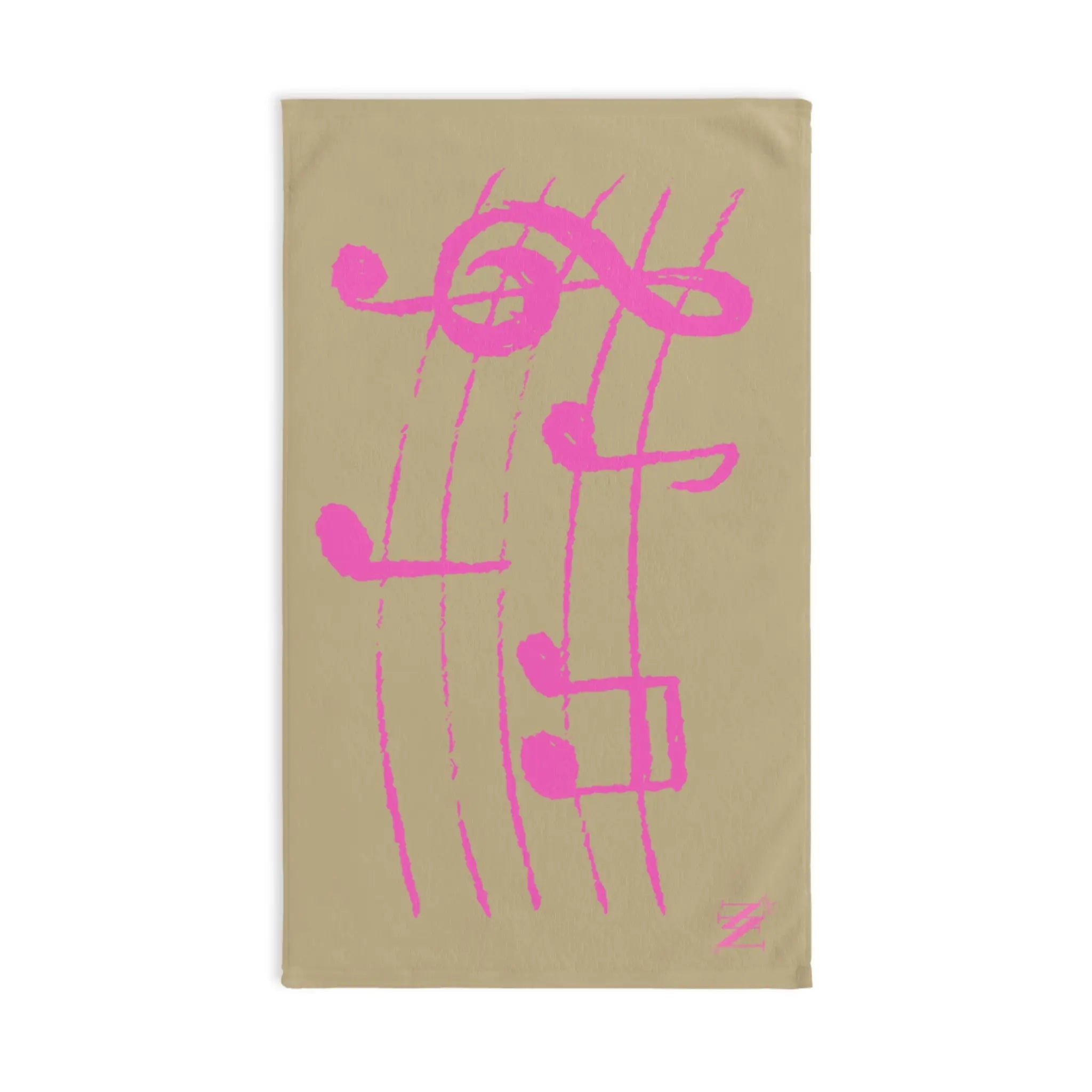 Pink Love Notes Gold | Mix & Match Original Fun-Flirty Lovers’ Towels