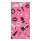 Pink Sex Toy Love | Mix & Match Naughty XL Fun-Flirty Lovers’ Towels
