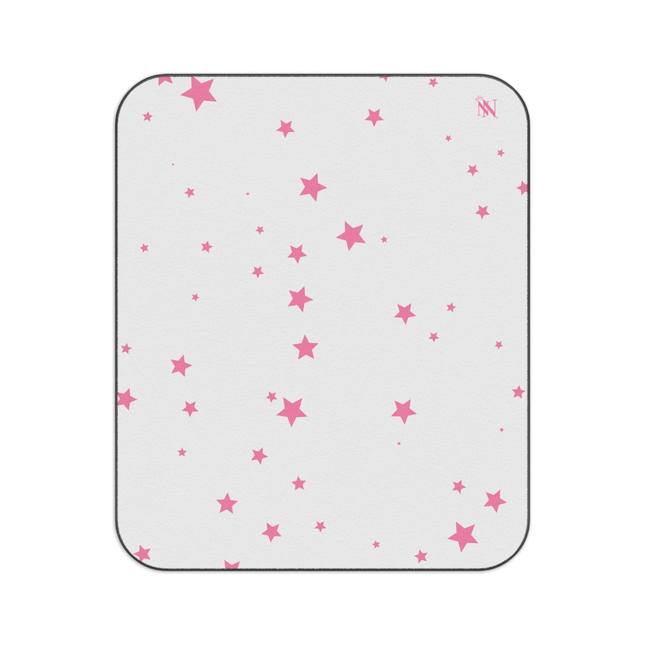Pink Star Pattern | Mix Match Fun-Flirty Lovers’ Water-Resistant Blankets
