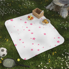 Pink Star Pattern | Mix Match Fun-Flirty Lovers’ Water-Resistant Blankets