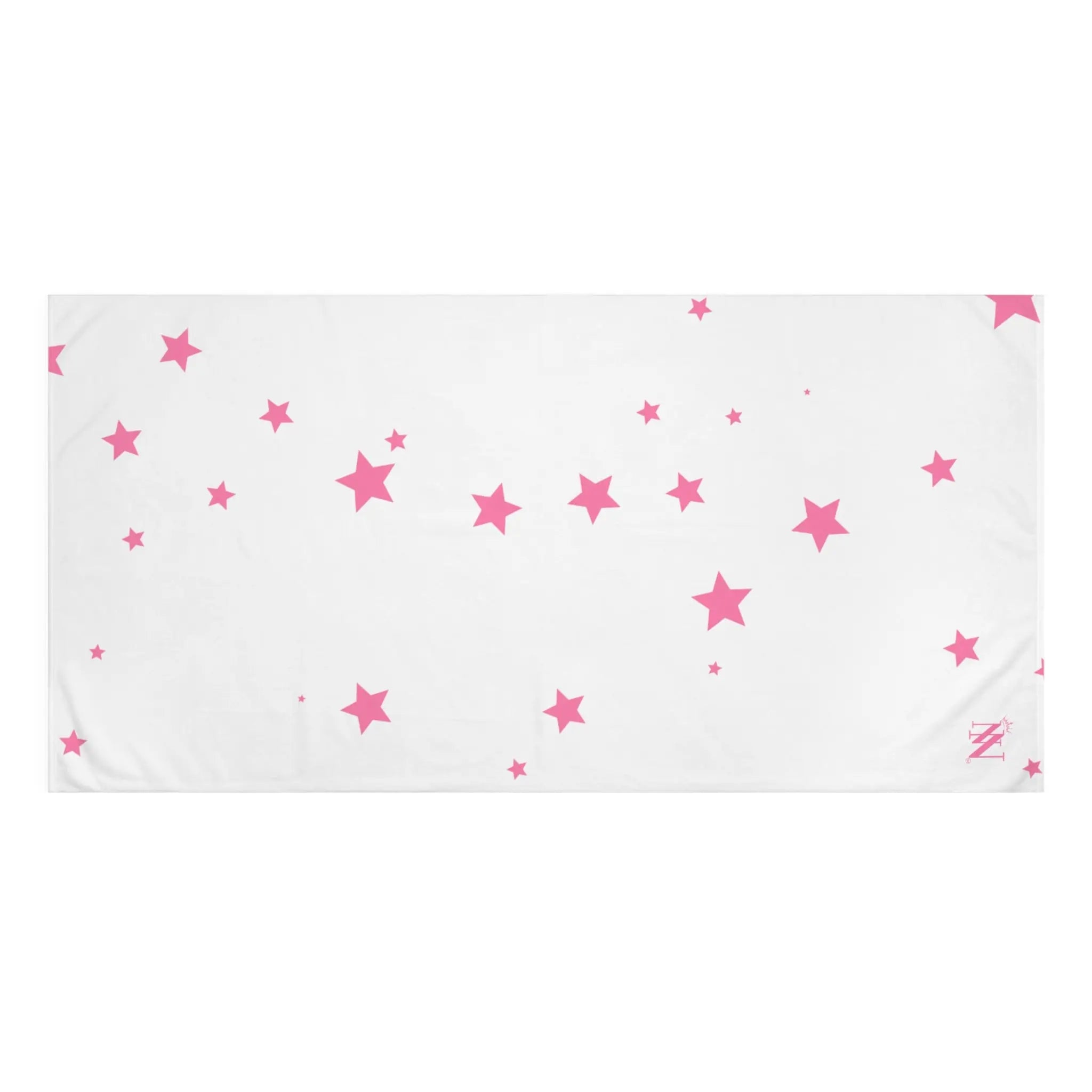 Pink Star Pattern | Mix & Match XL Fun-Flirty Lovers’ Towels