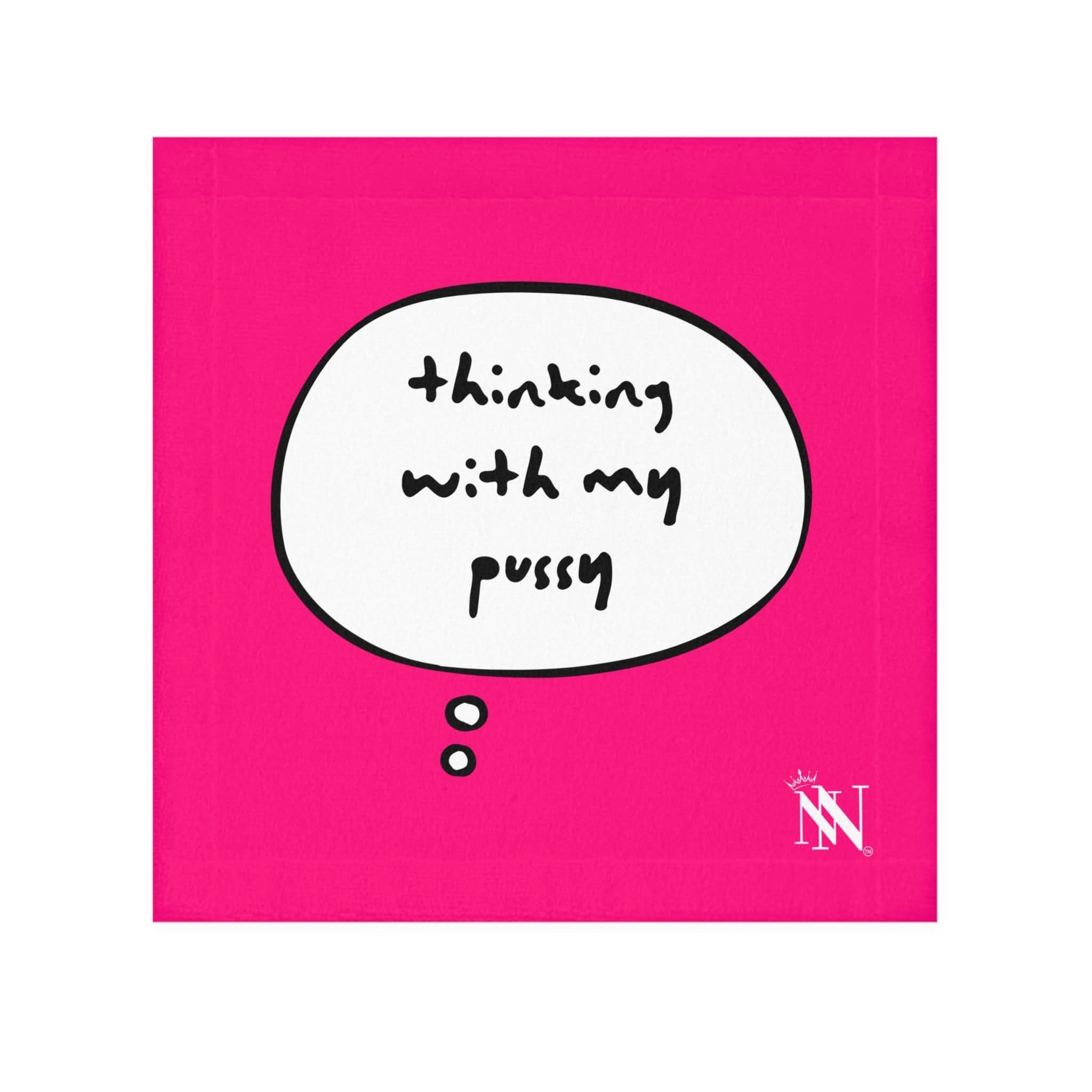 Pink Thinking With My Pussy | Mix & Match Lils’ Fun-Flirty Lovers’ Towels
