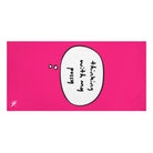 Pink Thinking With My Pussy | Mix & Match Naughty XL Fun-Flirty Lovers’ Towels