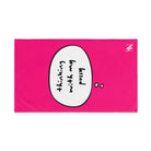Pink Thinking With My Pussy | Mix & Match Original Fun-Flirty Lovers’ Towels