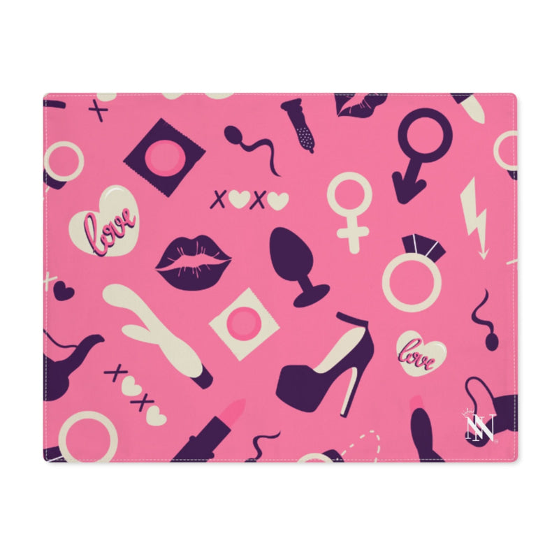 Pink Toy Love | Mix & Match Playful Fun-Flirty Lovers’ Toy Mats
