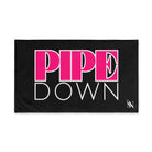 Pipe Down | Mix & Match Original Fun-Flirty Lovers’ Towels