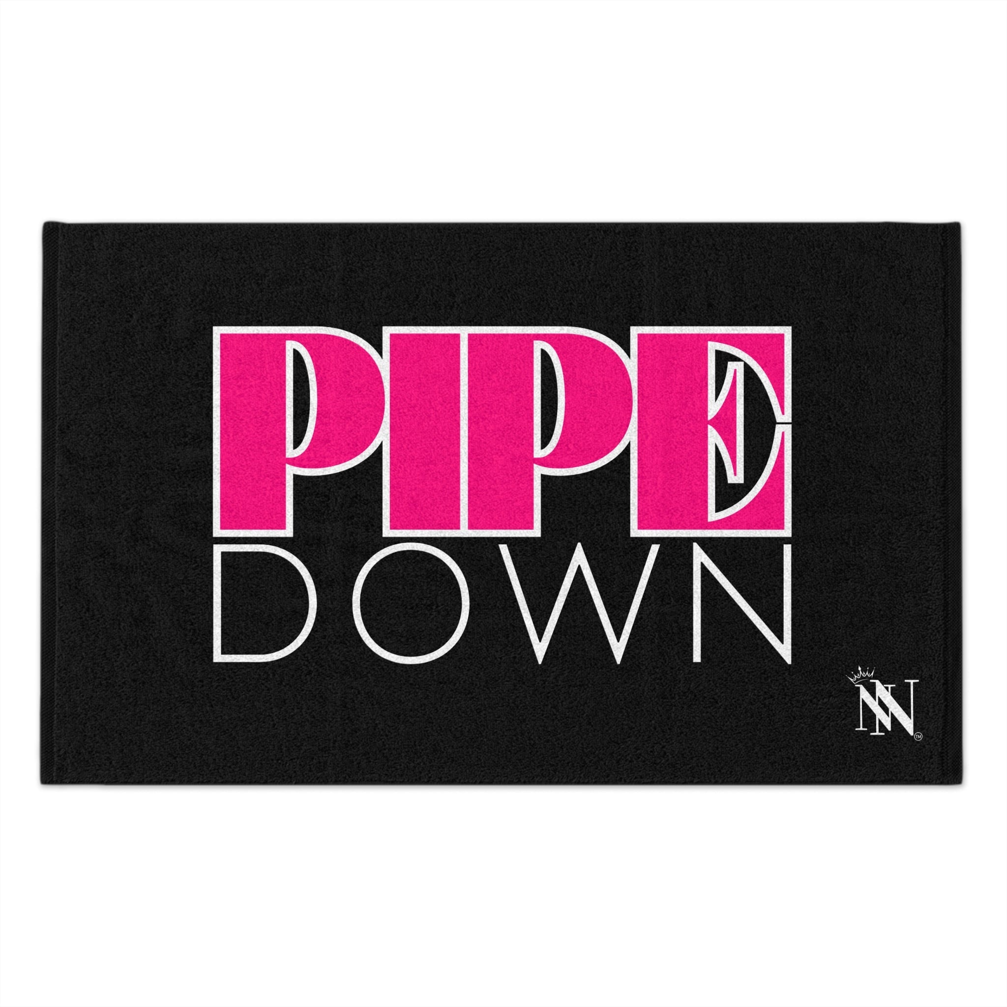 Pipe Down | Mix & Match Soft Fun-Flirty Lovers’ Towels