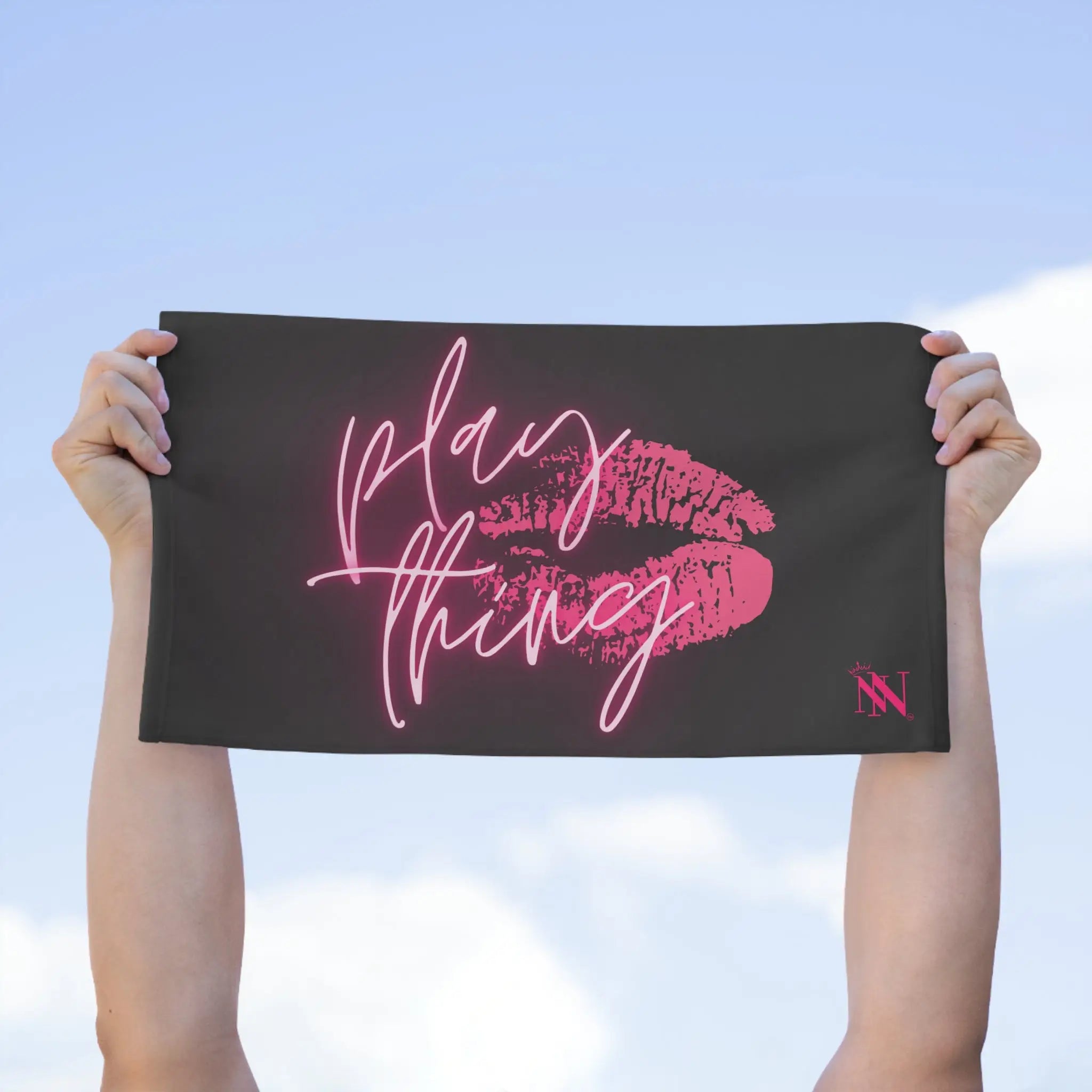 Play Thing Kiss | Mix & Match Soft Fun-Flirty Lovers’ Towels
