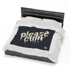 Please Cum | Mix & Match Fun-Flirty Lovers’ Blankets