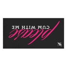 Please Cum With Me | Mix & Match Naughty XL Fun-Flirty Lovers’ Towels