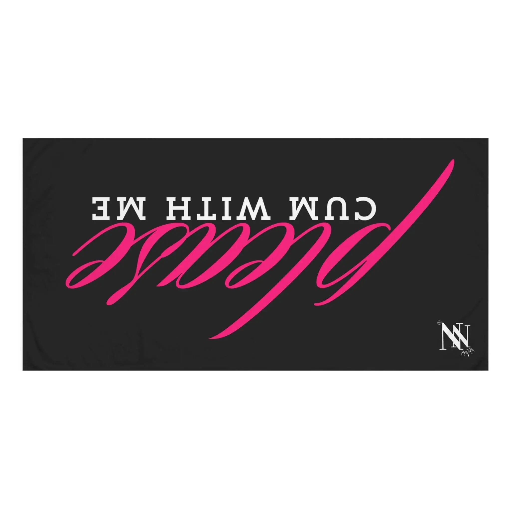 Please Cum With Me | Mix & Match Naughty XL Fun-Flirty Lovers’ Towels