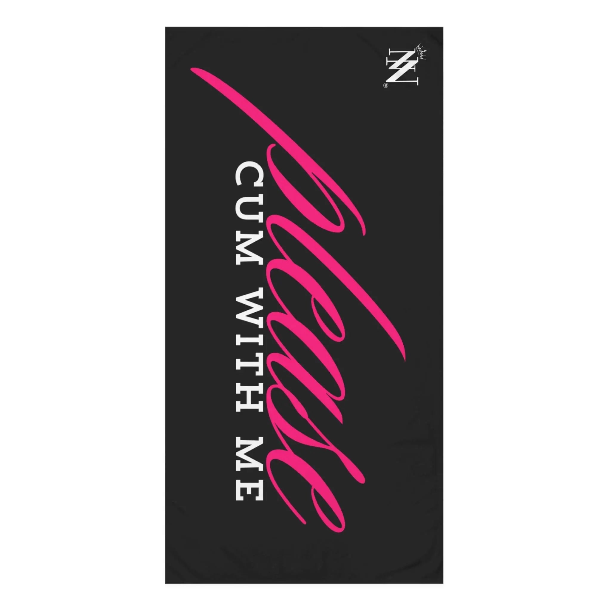 Please Cum With Me | Mix & Match Naughty XL Fun-Flirty Lovers’ Towels