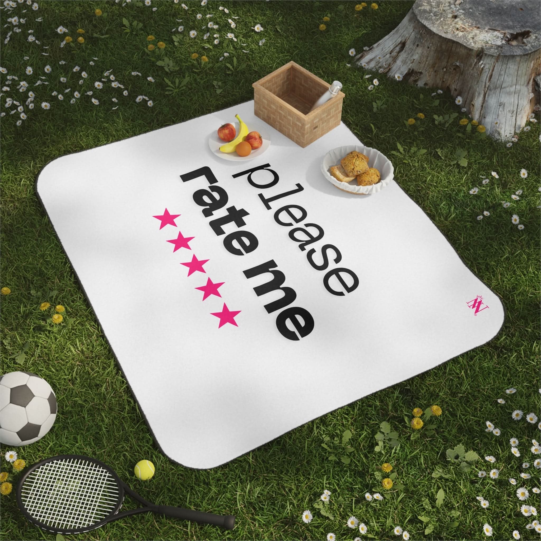 Please Rate Me | Mix Match Fun-Flirty Lovers’ Water-Resistant Blankets