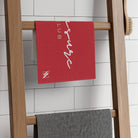 Pleasure Club Red Mix Match Soft Sex Towels | Flirty Lovers’ Gifts