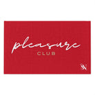 Pleasure Club Red Mix Match Soft Sex Towels | Flirty Lovers’ Gifts