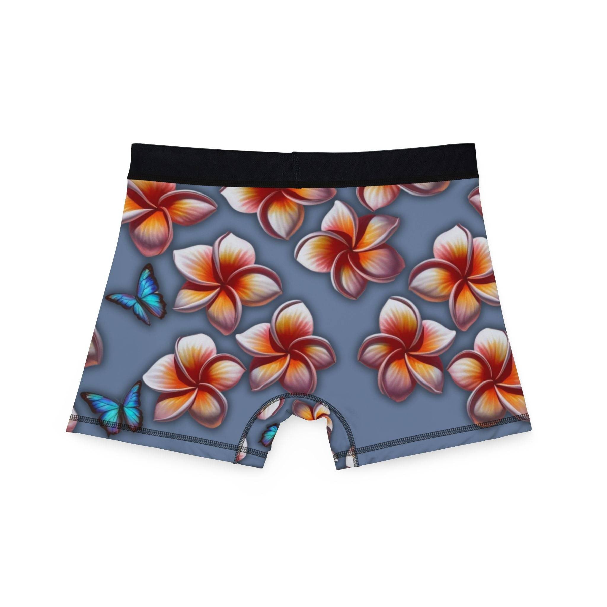 Pleasure in Plumeria | Mix and Match Fun-Flirty Lovers’ Boxer Briefs