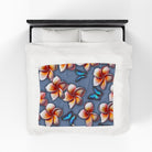 Pleasure in Plumeria | Mix & Match Fun-Flirty Lovers’ Blankets