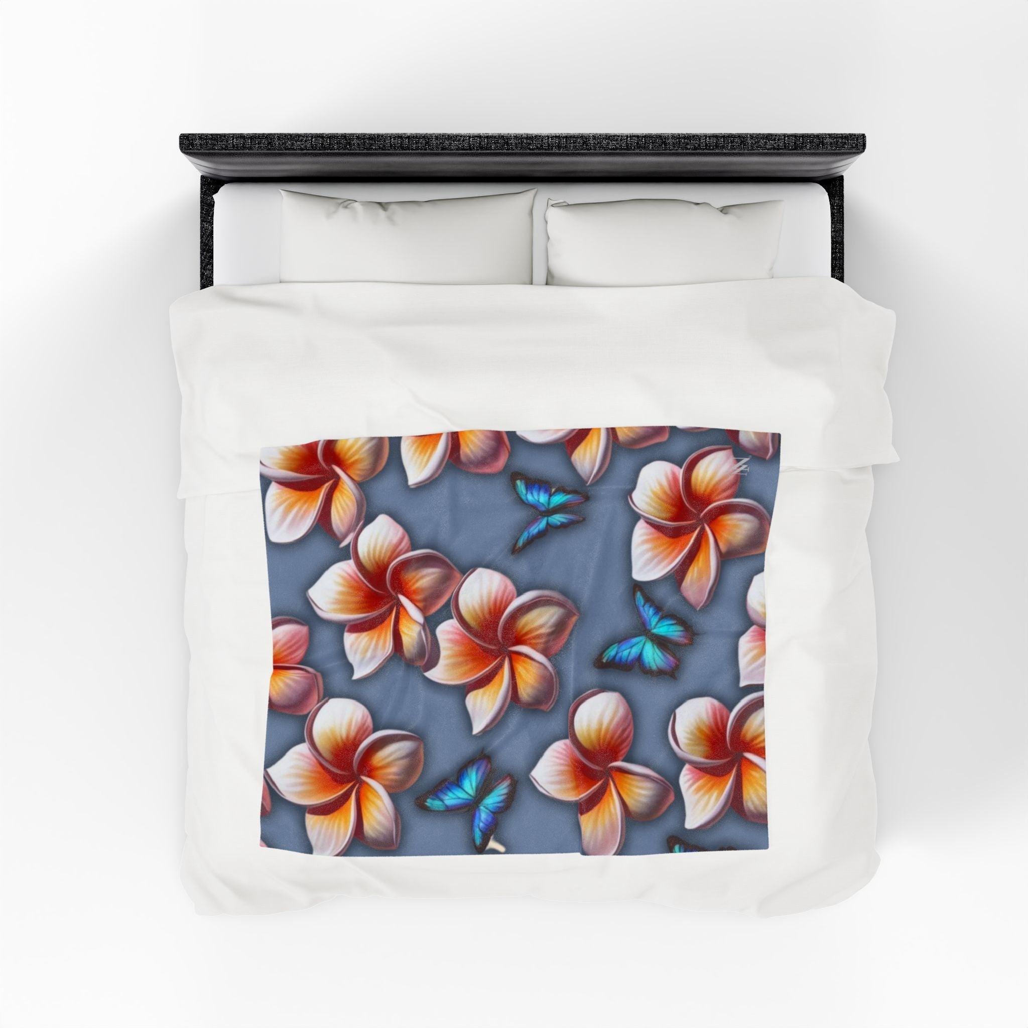 Pleasure in Plumeria | Mix & Match Fun-Flirty Lovers’ Blankets