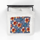 Pleasure in Plumeria | Mix & Match Fun-Flirty Lovers’ Blankets