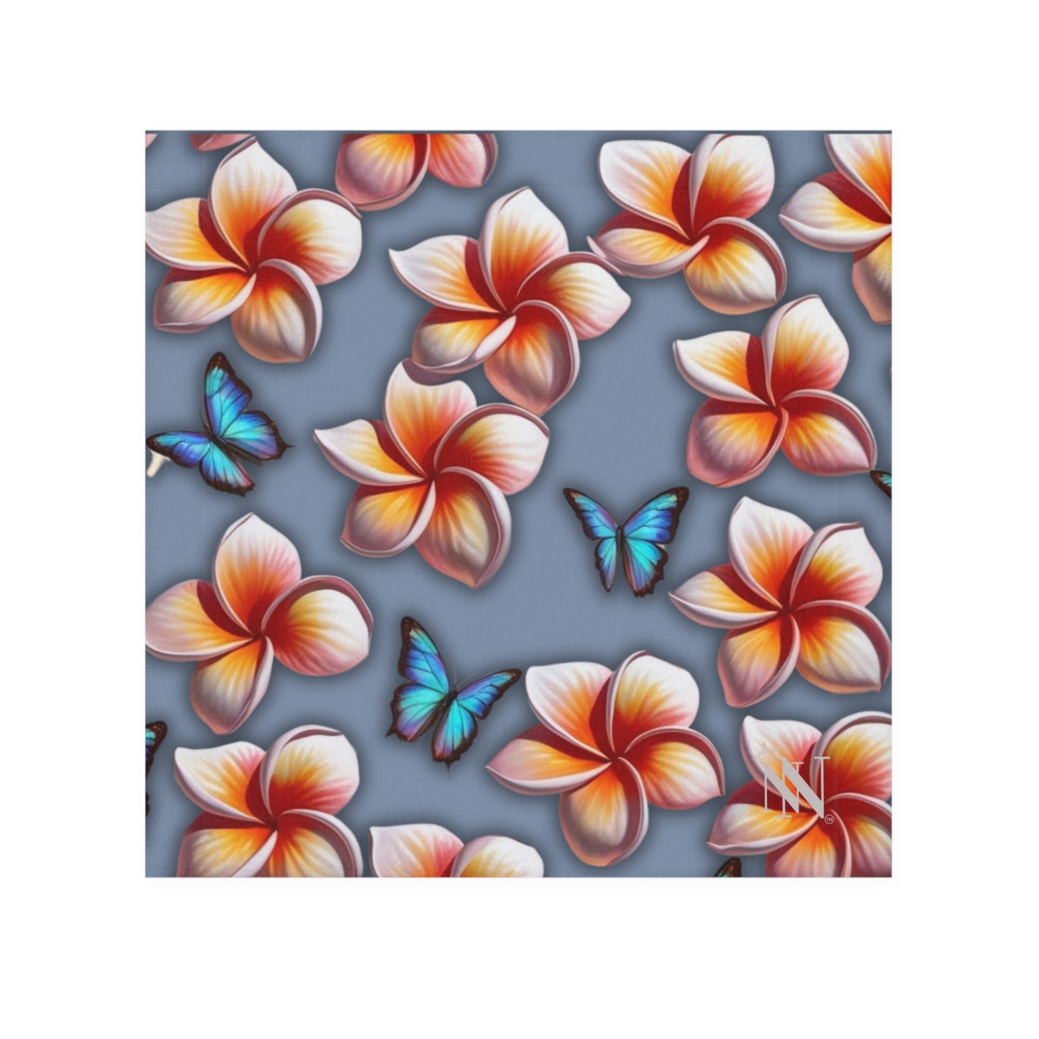 Pleasure in Plumeria | Mix & Match Lils’ Fun-Flirty Lovers’ Towels