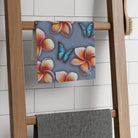 Pleasure in Plumeria | Mix & Match Soft Fun-Flirty Lovers’ Towels