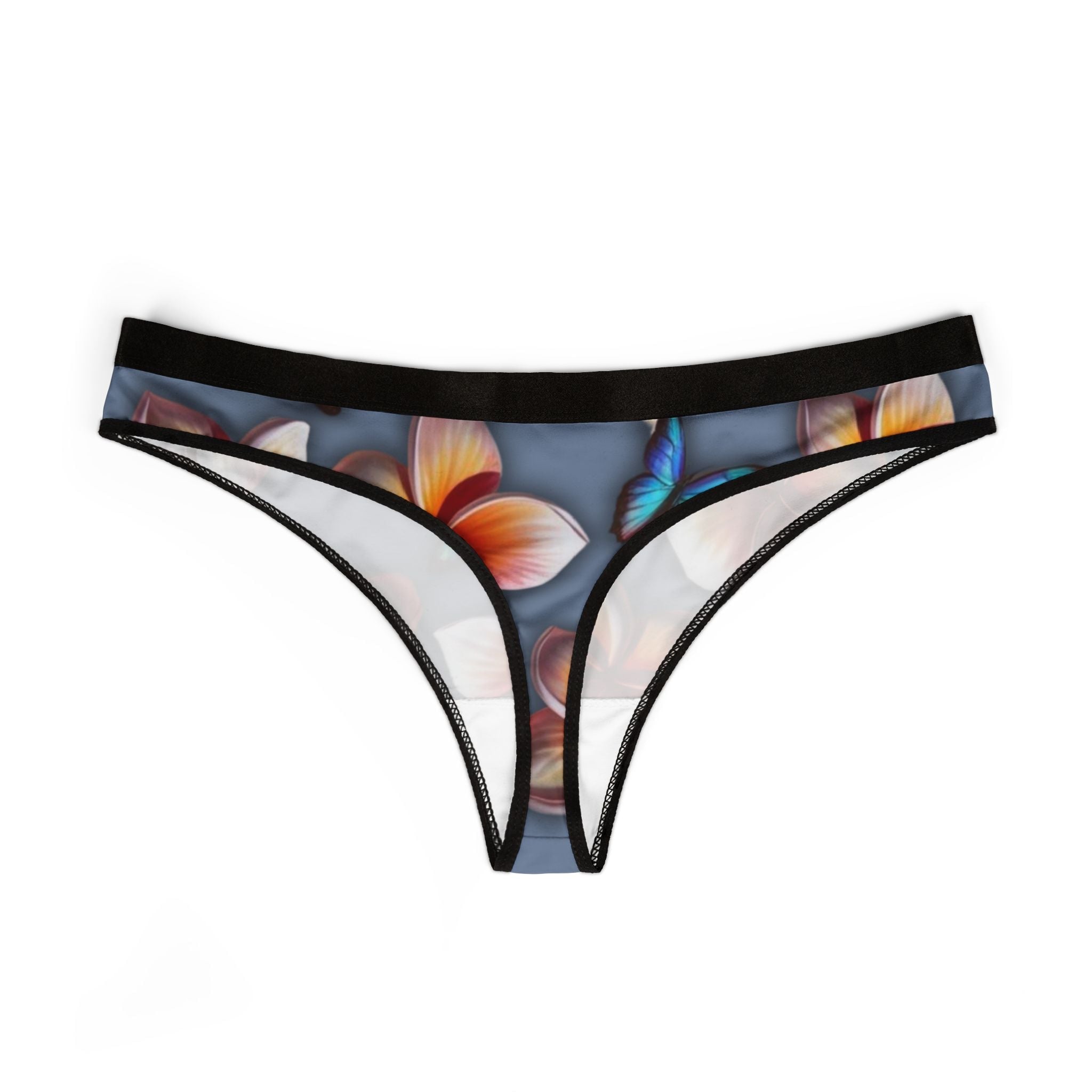 Pleasure in Plumeria | Mix & Match Women’s Fun-Flirty Lovers’ Thongs