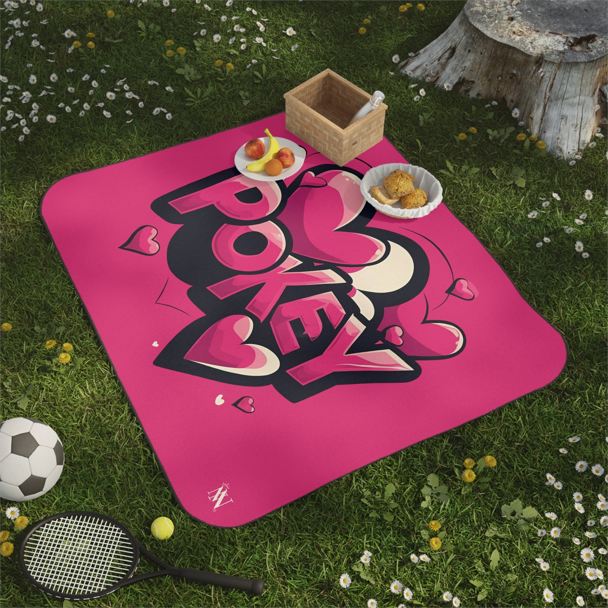 Pokey Love | Mix Match Fun-Flirty Lovers’ Water-Resistant Blankets