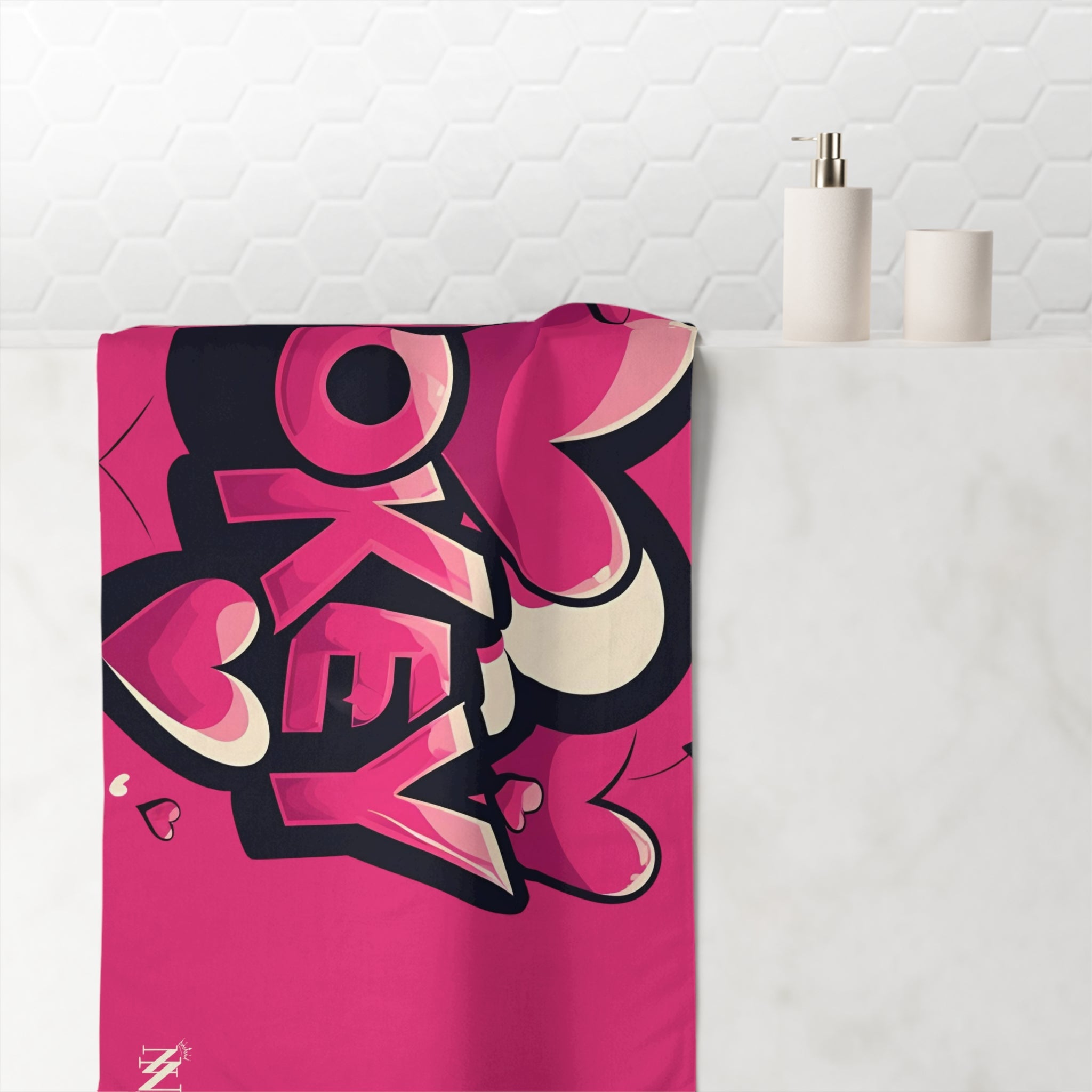 Pokey Love | Mix & Match XL Fun-Flirty Lovers’ Towels