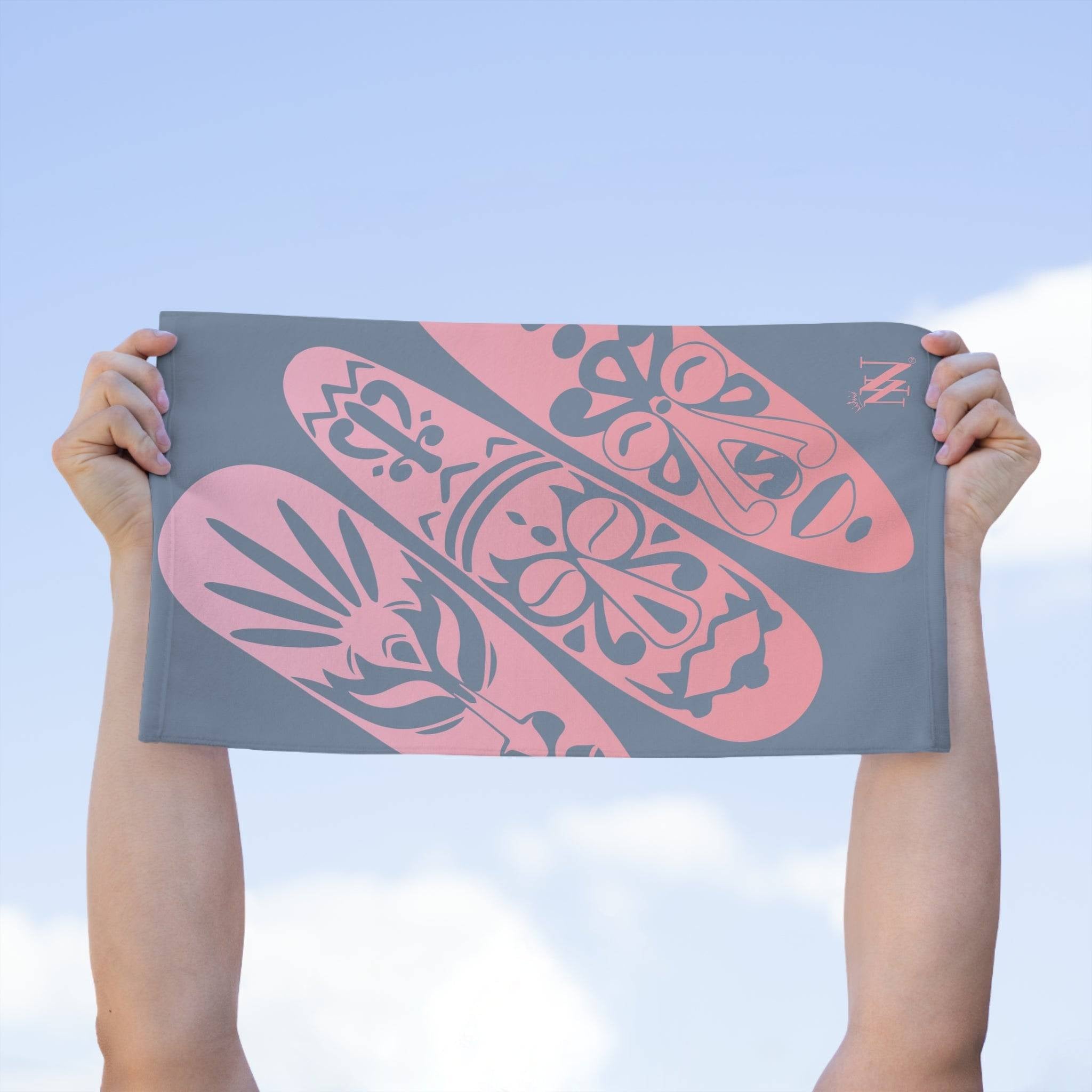 Polynesian Tiki | Mix & Match Soft Fun-Flirty Lovers’ Towels