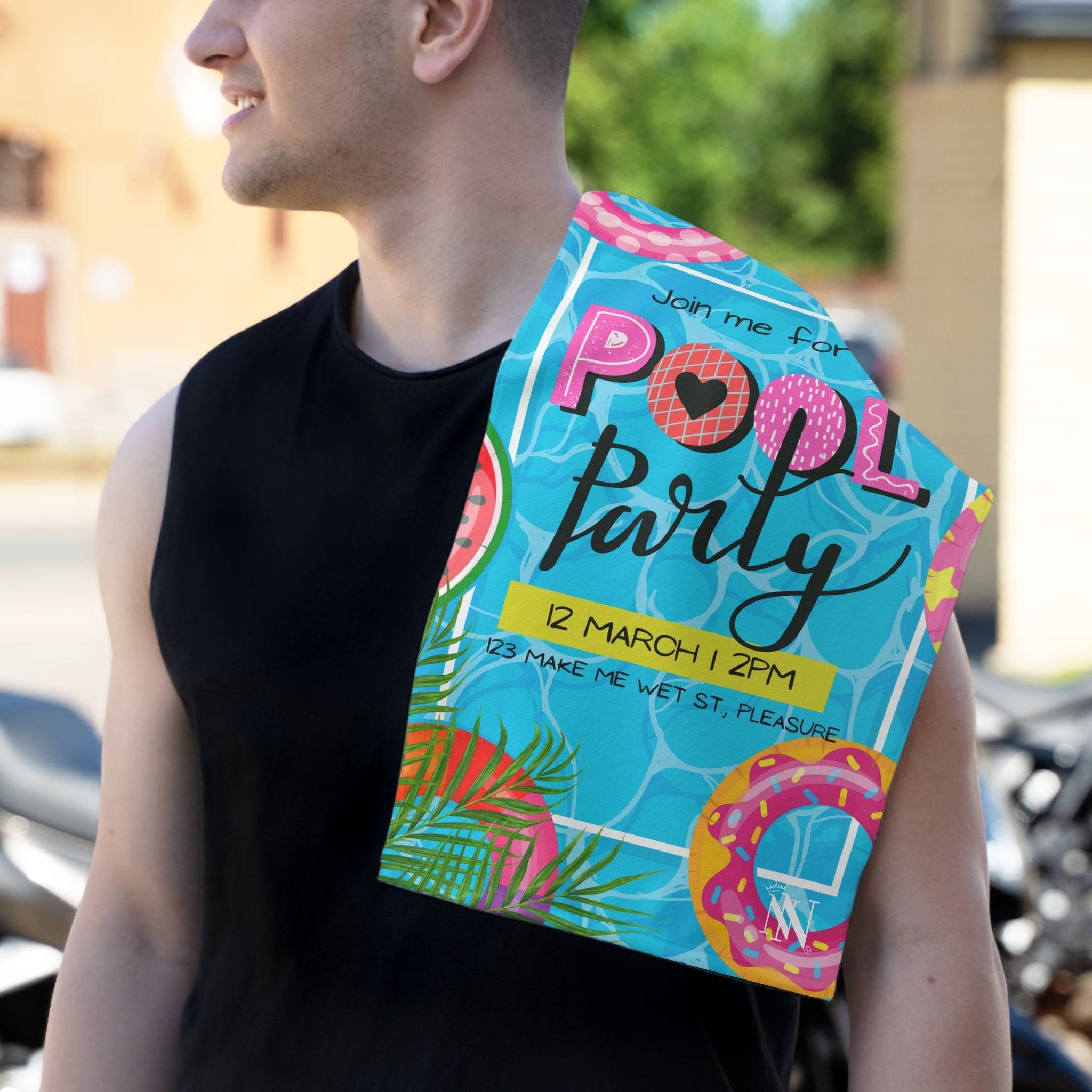 Pool Party | Mix & Match Soft Fun-Flirty Lovers’ Towels