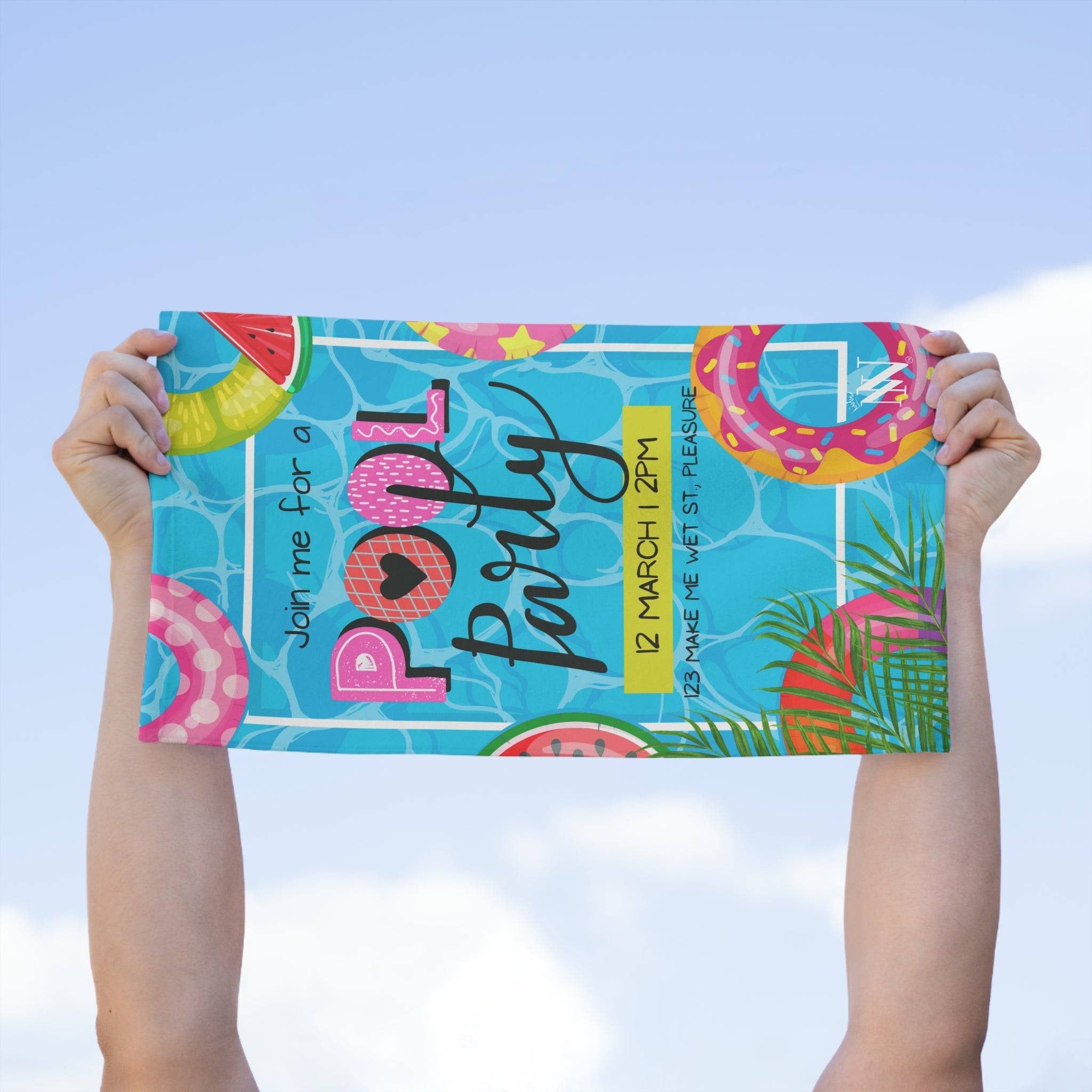 Pool Party | Mix & Match Soft Fun-Flirty Lovers’ Towels