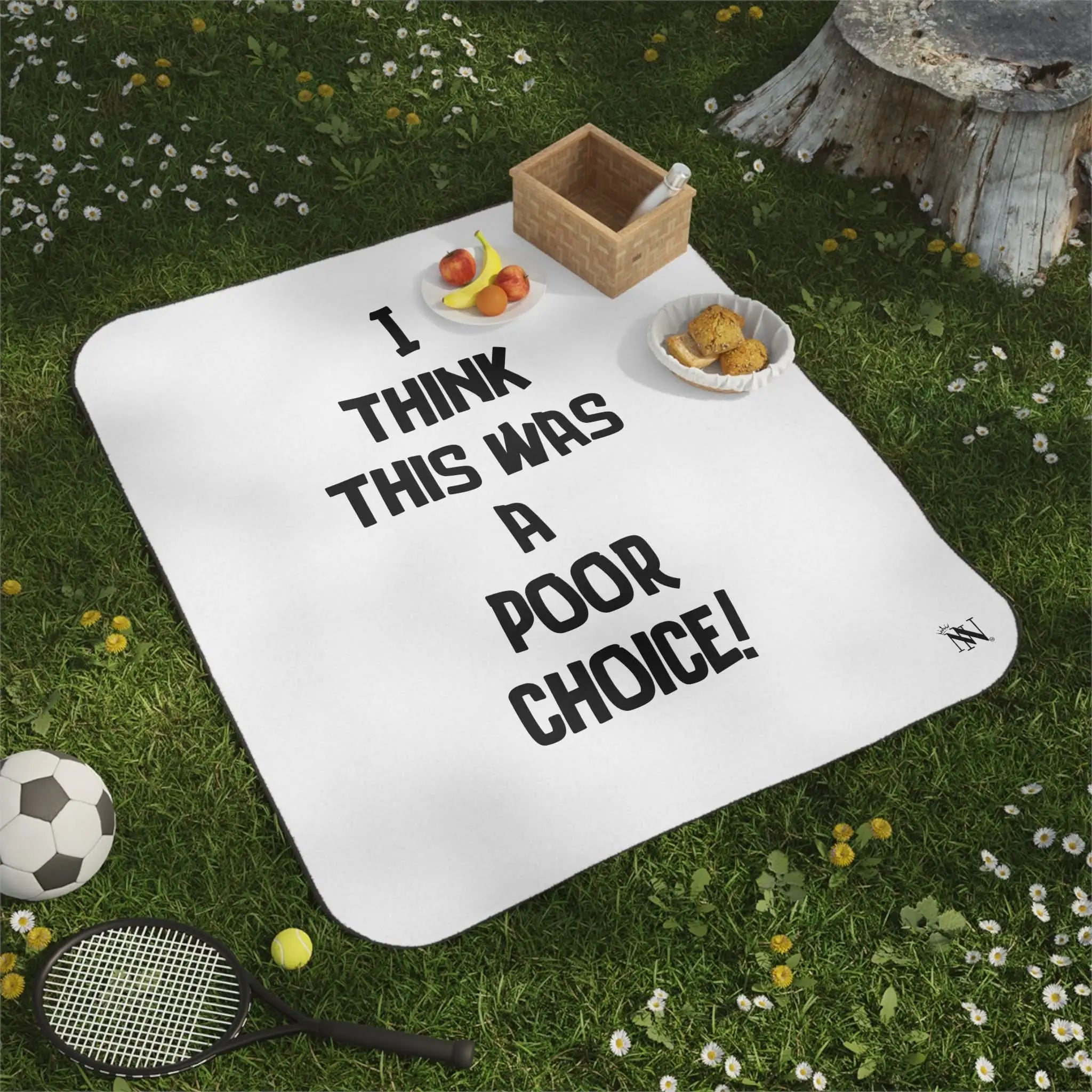 Poor Choice | Mix Match Fun-Flirty Lovers’ Water-Resistant Blankets