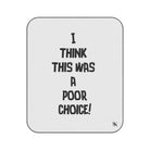 Poor Choice | Mix Match Fun-Flirty Lovers’ Water-Resistant Blankets