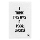 Poor Choice | Mix & Match Soft Fun-Flirty Lovers’ Towels