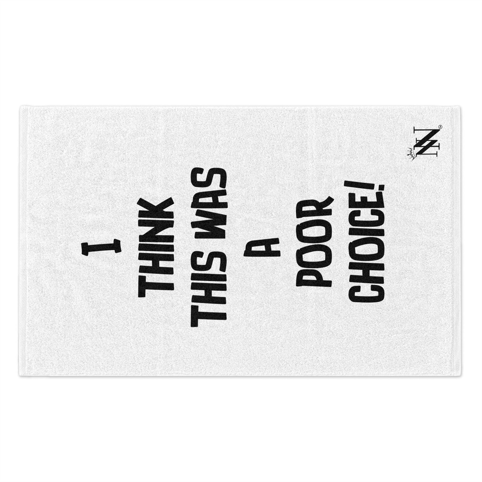 Poor Choice | Mix & Match Soft Fun-Flirty Lovers’ Towels