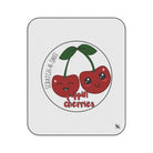 Poppin’ Cherries Scratch N Sniff | Mix Match Fun-Flirty Lovers’ Water-Resistant Blankets