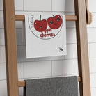 Poppin Cherries’ Scratch-N-Sniff | Mix & Match Soft Fun-Flirty Lovers’ Towels
