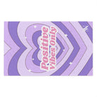 Positive Vibes Only | Mix & Match Soft Fun-Flirty Lovers’ Towels