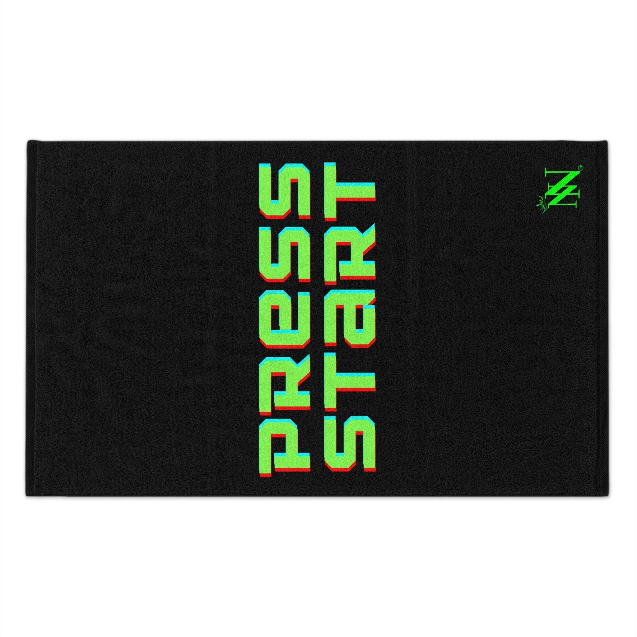 Press Start Black Mix & Match Soft Sex Towels | Flirty Lovers’ Gifts