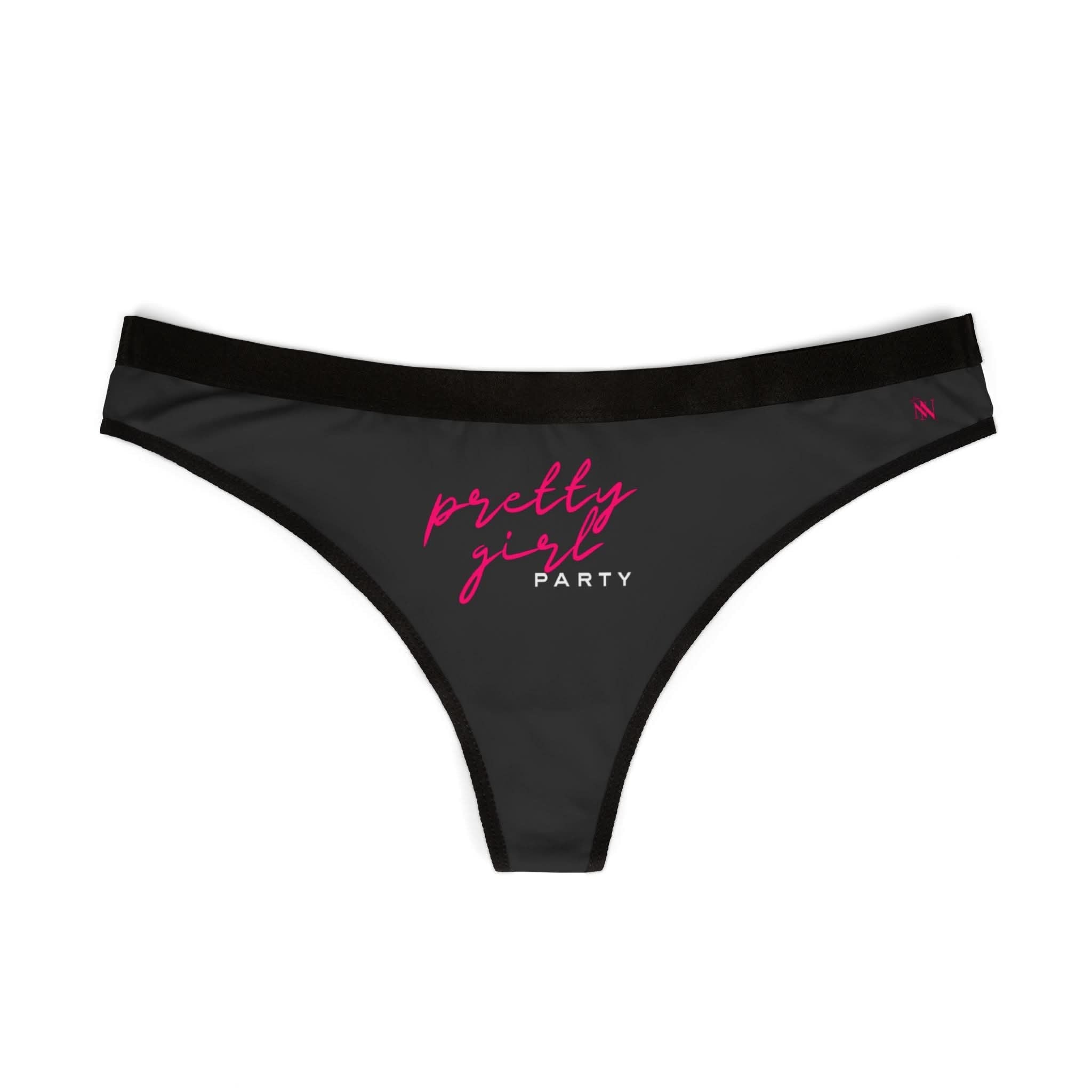 Pretty Girl Party | Mix & Match Women’s Fun-Flirty Lovers’ Thongs