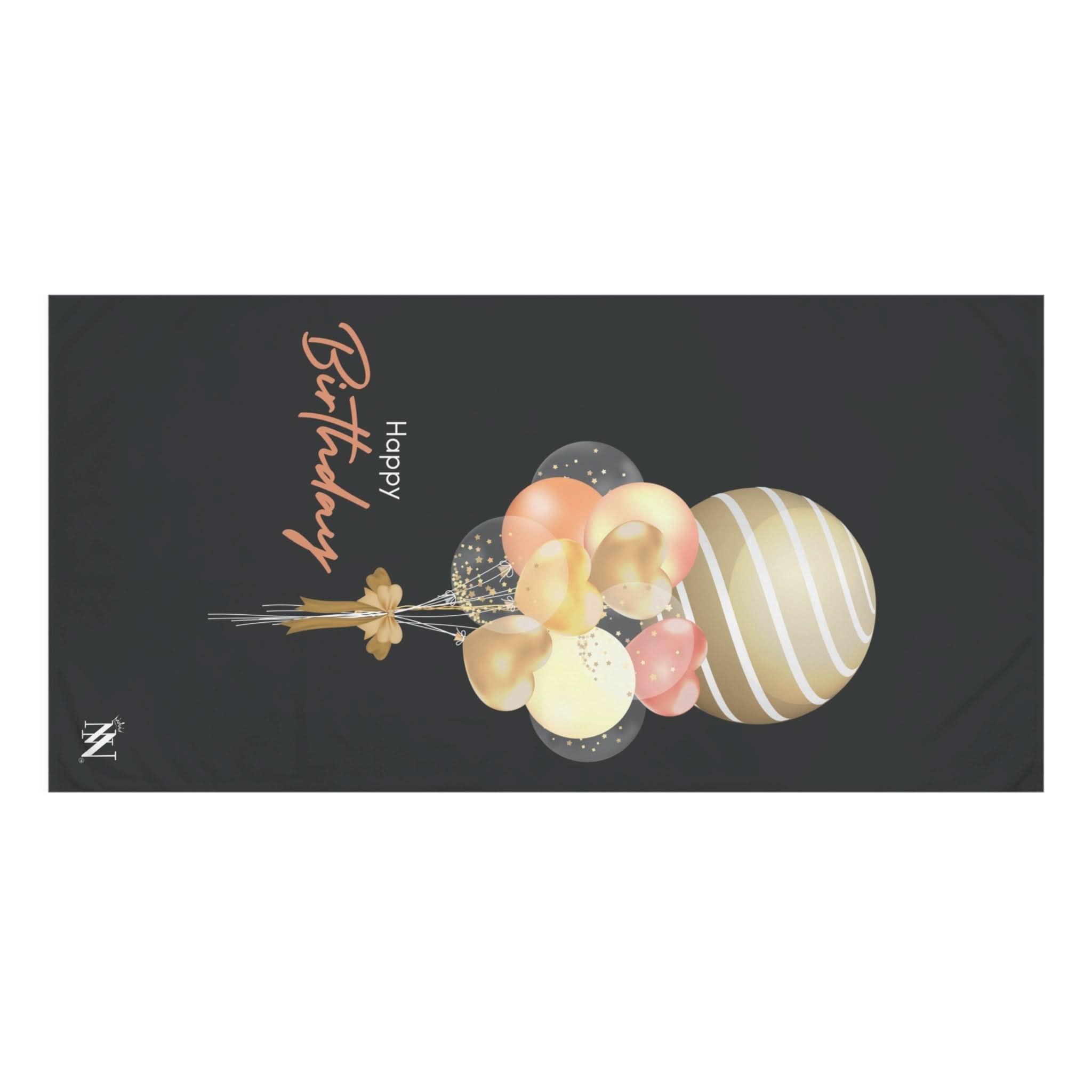 Pretty Happy Birthday | Mix & Match Naughty XL Fun-Flirty Lovers’ Towels