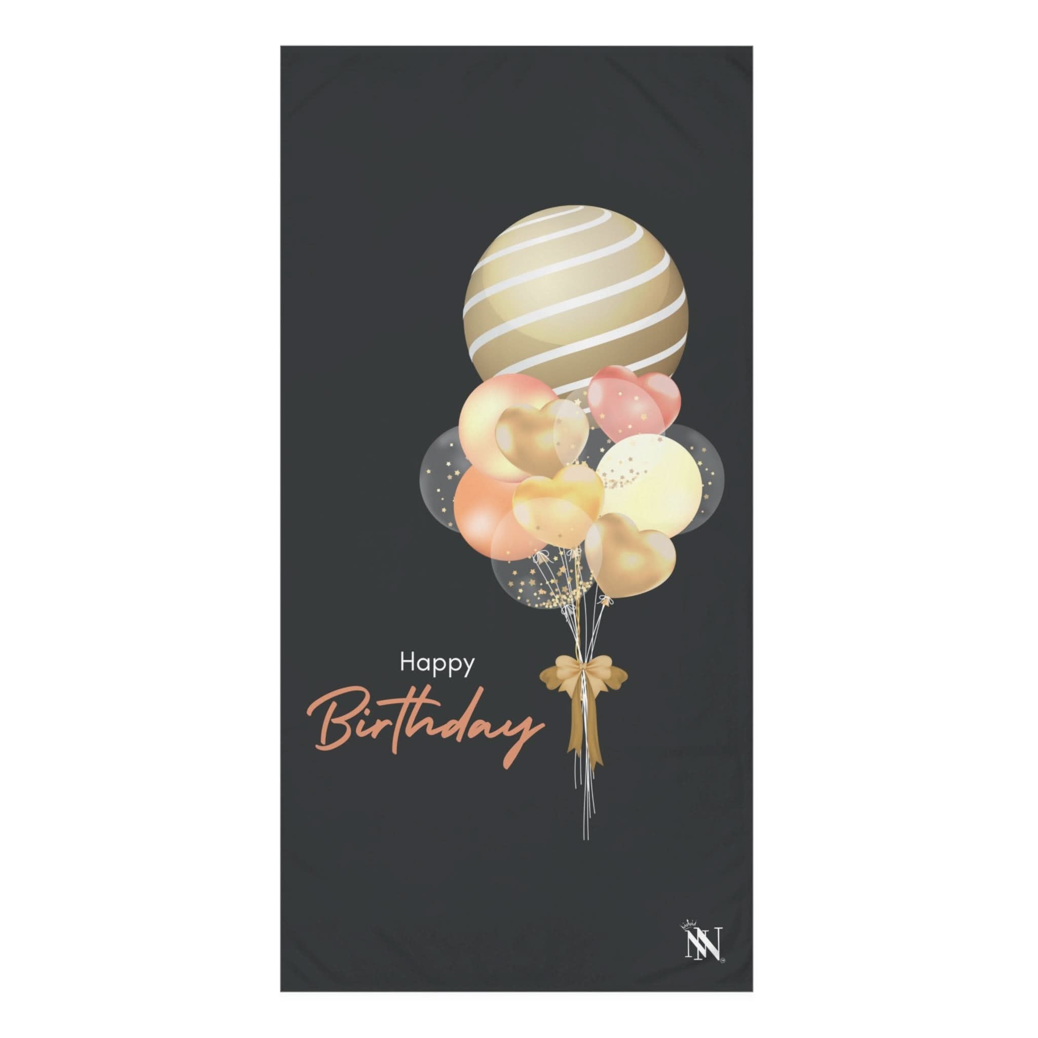 Pretty Happy Birthday | Mix & Match Naughty XL Fun-Flirty Lovers’ Towels