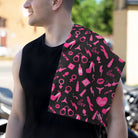 Pretty in Pink Black Mix & Match Soft Sex Towels | Flirty Lovers’ Gifts