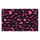 Pretty in Pink Black Mix & Match Soft Sex Towels | Flirty Lovers’ Gifts